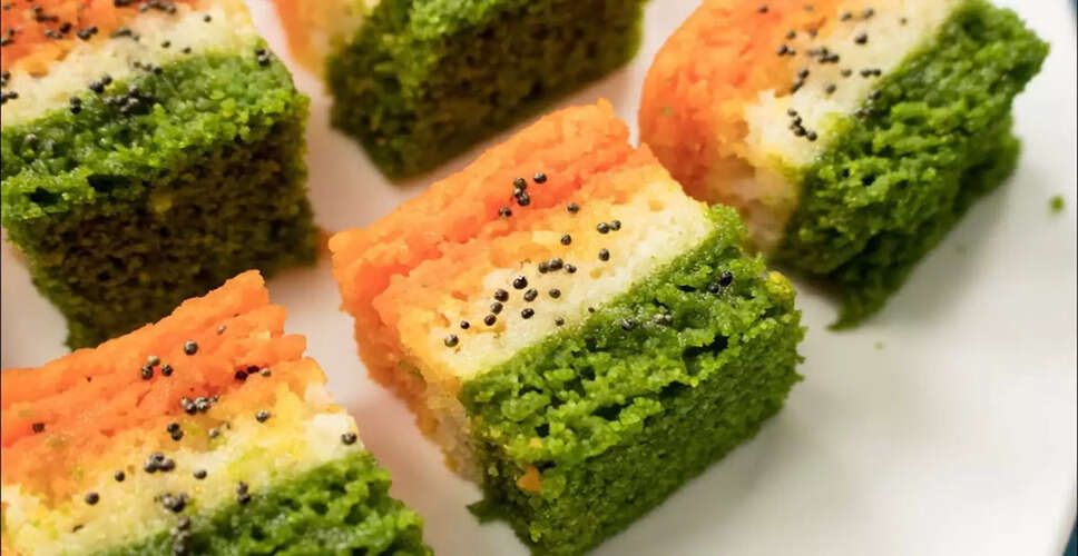 Delicious Tiranga Dhokla Recipe for Republic Day Celebrations