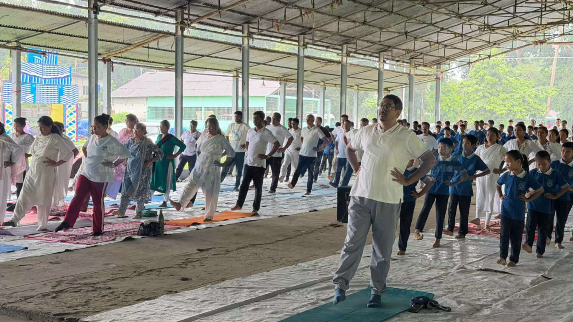 Assam Celebrates 12th International Day of Yoga with Enthusiastic Participation