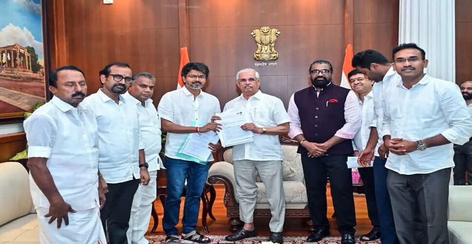 Vijay Set to Take Oath as Tamil Nadu's New Chief Minister
