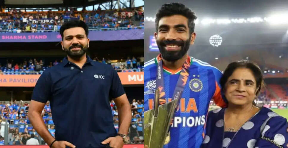 Rohit Sharma's Heartwarming Gesture After India's T20 World Cup Victory