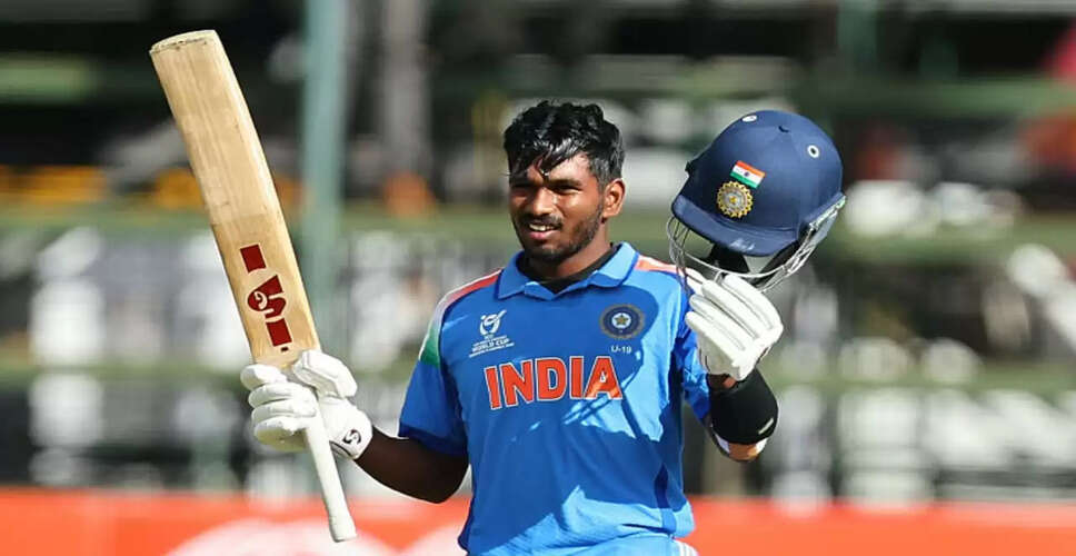 Aaron George Shines as India U19 Secures Spot in World Cup Final