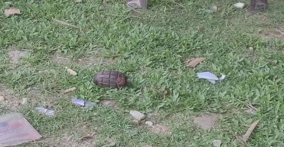 Tension Rises in Sarupathar After Grenade Found at BJP Candidate's Home