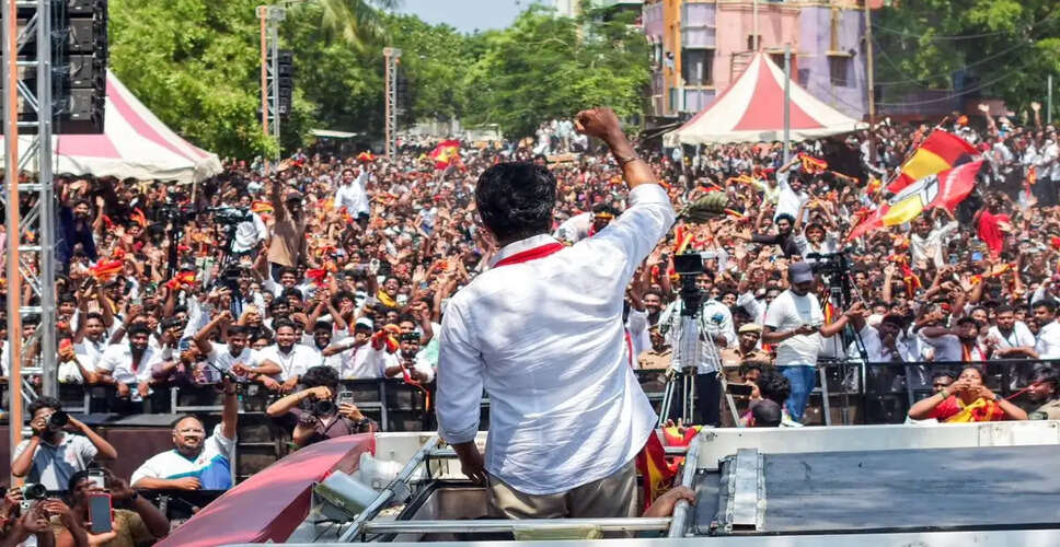 Vijay Leads Road Show for Tamil Nadu Elections Amidst Support and Challenges
