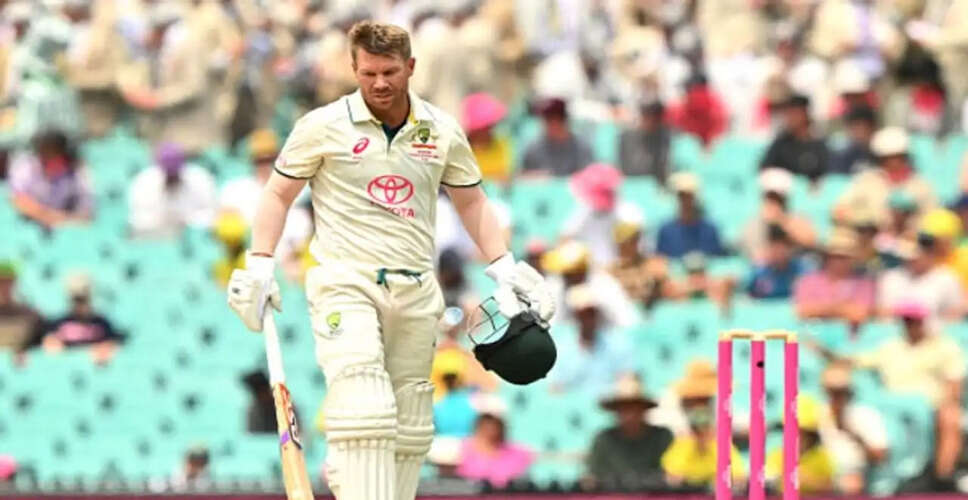 David Warner Faces Legal Issues After Drink-Driving Incident in Sydney