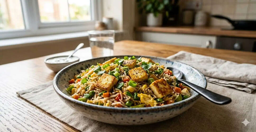 Delicious Paneer Fried Rice Recipe for Home Cooking