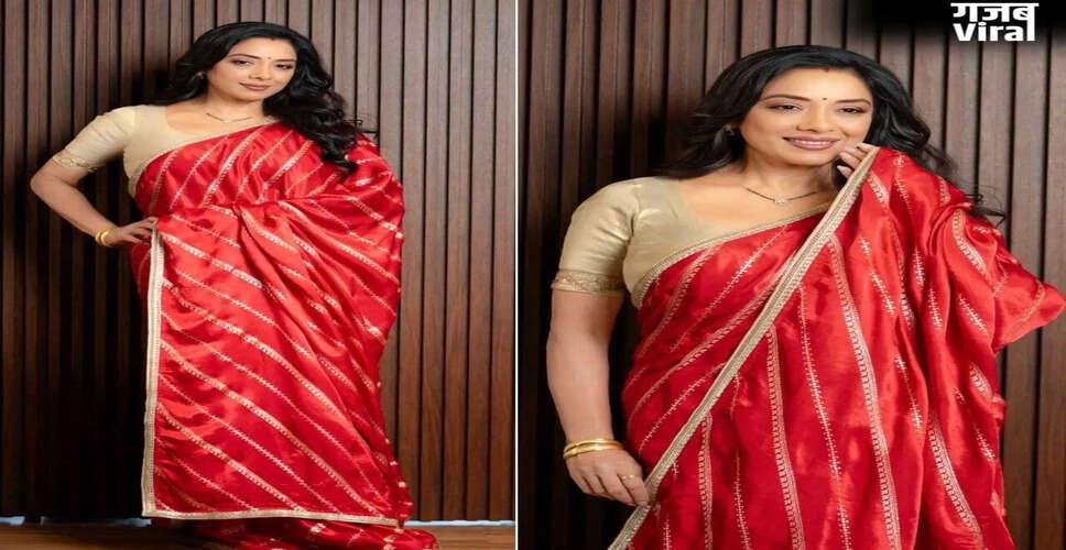 Rupali Ganguly's Stunning Saree Looks for Festive Occasions