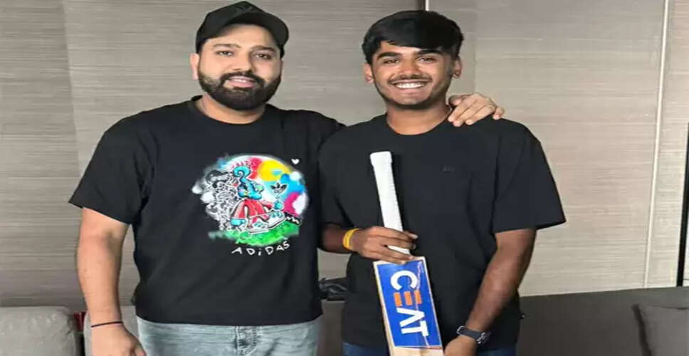 Ayush Mhatre Receives Special Gift from Rohit Sharma Before England Tour