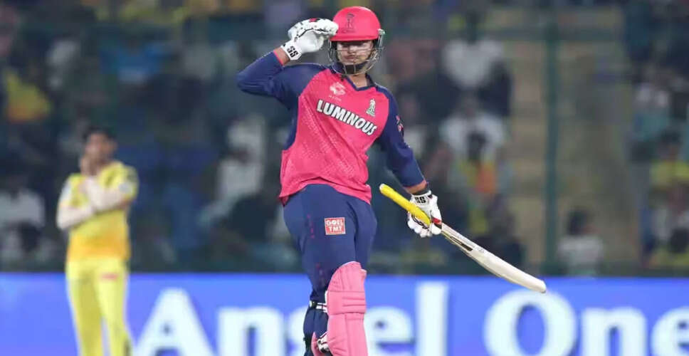 Sanju Samson Lauds Young Star Vaibhav Suryavanshi After Rajasthan Royals' Victory