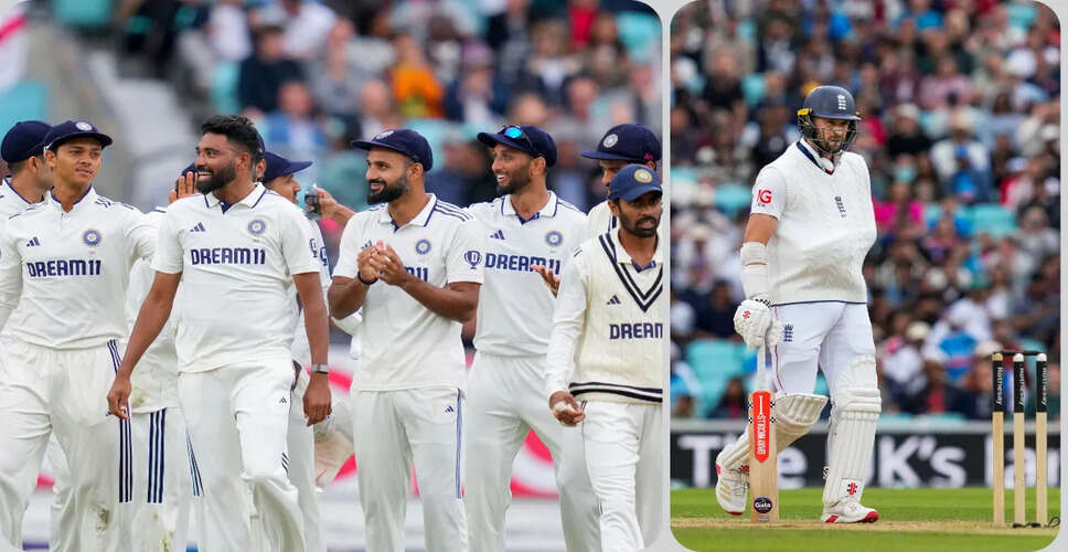 India Clinches Thrilling 5th Test Against England by Just 6 Runs