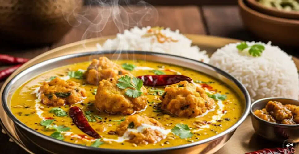 Delicious Punjabi Kadhi Recipe: A Tangy Delight