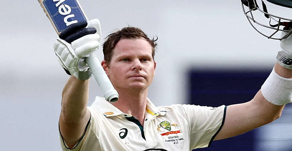 Steve Smith Achieves Milestone in Ashes with 13th Century