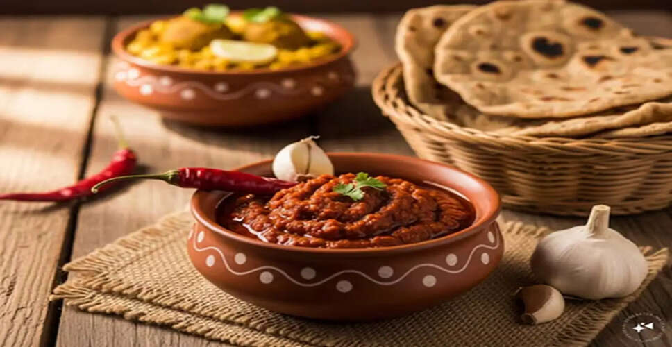 Delicious Rajasthani Garlic Chutney Recipe: A Culinary Delight