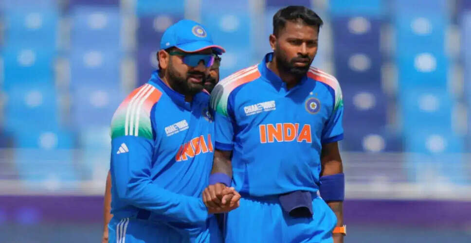 Hardik Pandya Cleared for Afghanistan ODI Series, Rohit Sharma Expected to Join