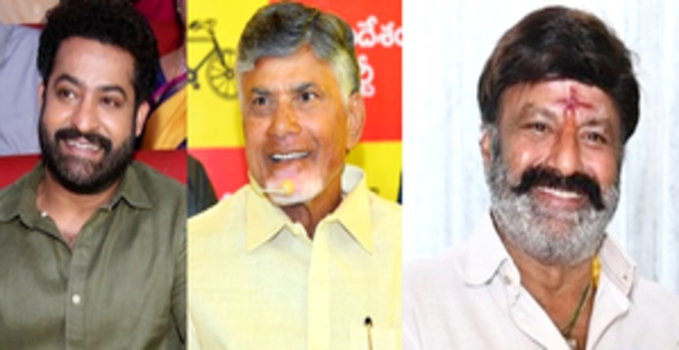Andhra Assembly polls: Jr NTR congratulates Chandrababu Naidu, Balakrishna