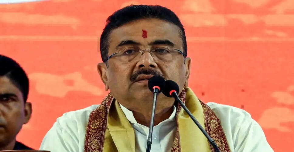 Suvendu Adhikari Highlights Benefits of 'Double-Engine' Governance in West Bengal