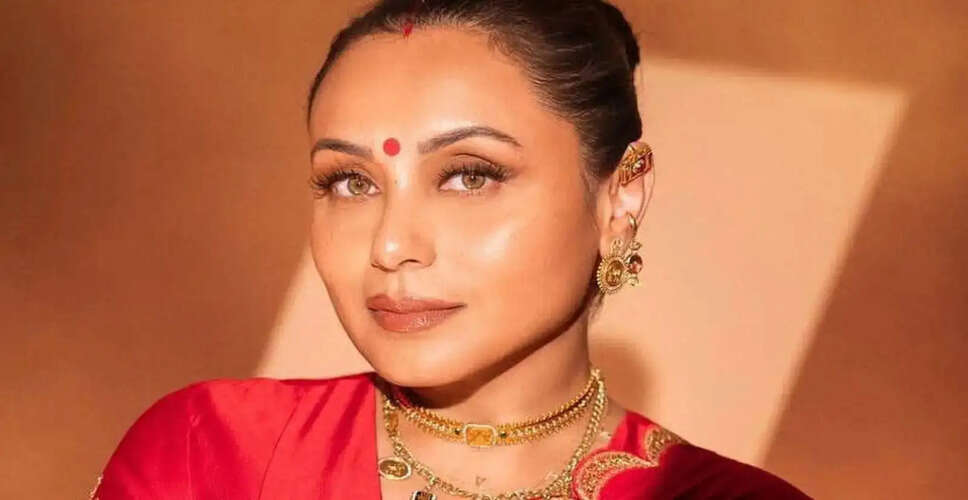 Rani Mukerji Embraces New Beginnings in Her Career Post-Motherhood