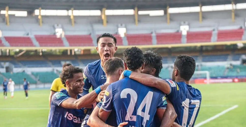 Chennaiyin FC Suffers Late Defeat Against East Bengal in ISL Clash