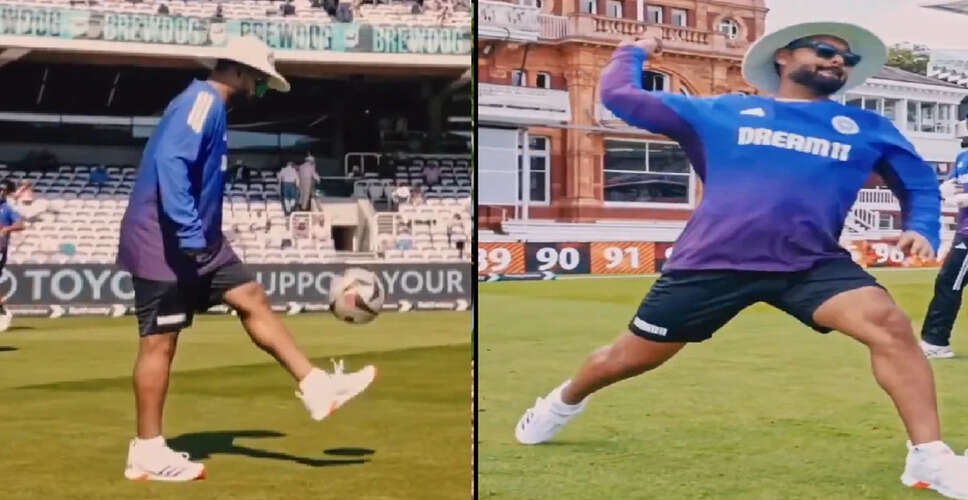 Rishabh Pant Provides Fitness Update Ahead of Fourth Test Against England