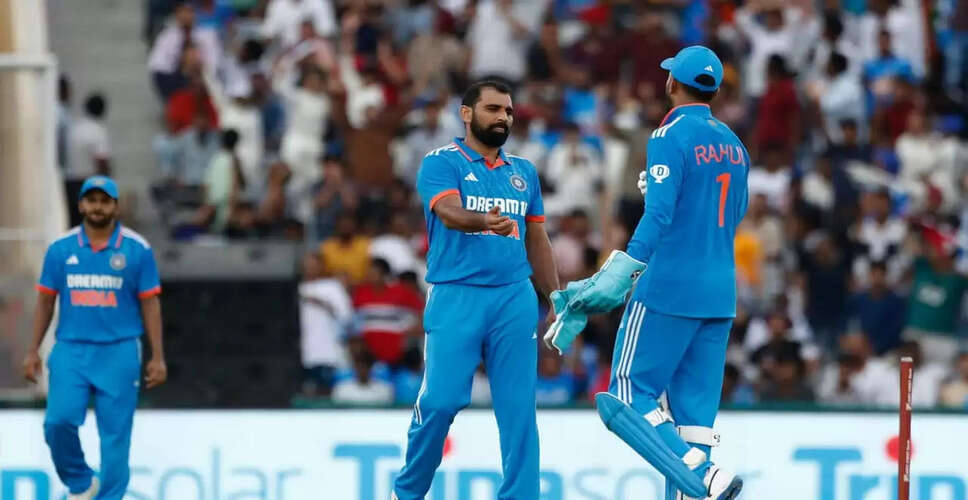 Mohammad Shami Excluded from India's ODI Squad Against New Zealand: Fans React