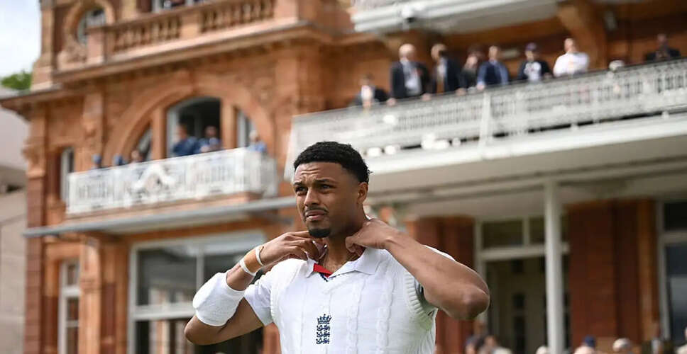 Emilio Gay's Dream Debut for England Against New Zealand at Lord's