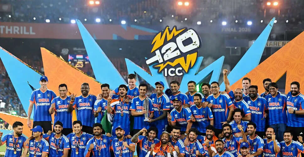 India Clinches T20 World Cup 2026 Title Under Gambhir's Leadership