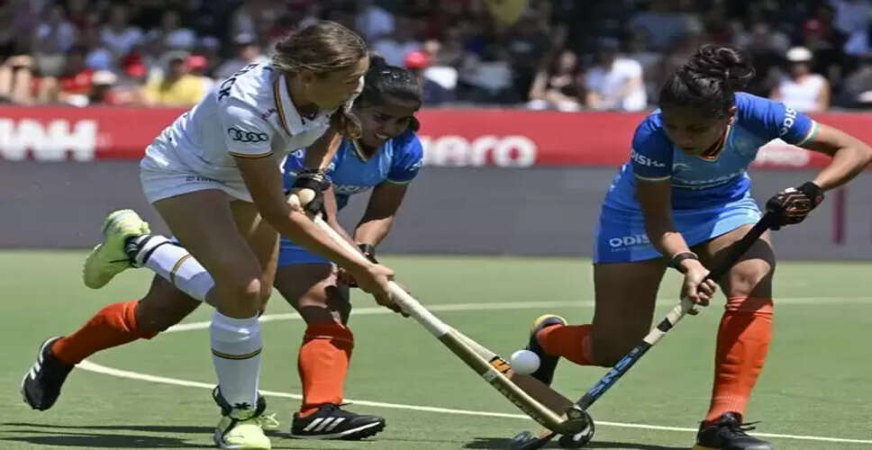 Indian Women's Hockey Team Faces Defeat Against Belgium in FIH Pro League