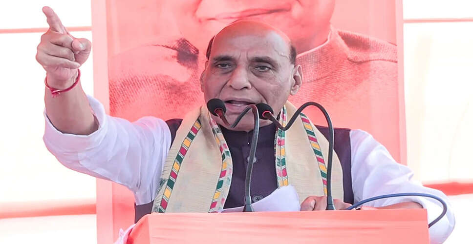 Rajnath Singh Criticizes Congress for Neglecting Assam Ahead of Elections