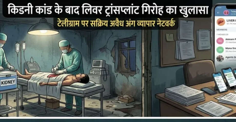 Shocking Illegal Organ Trafficking Network Uncovered in Uttar Pradesh