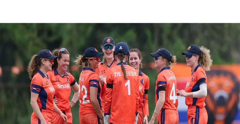 Netherlands Announces Squad for ICC Women's T20 World Cup Qualifier