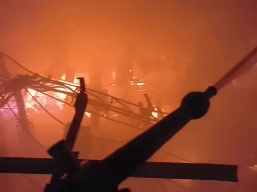 Massive Fire Erupts at Textile Factory in Pali, Rajasthan