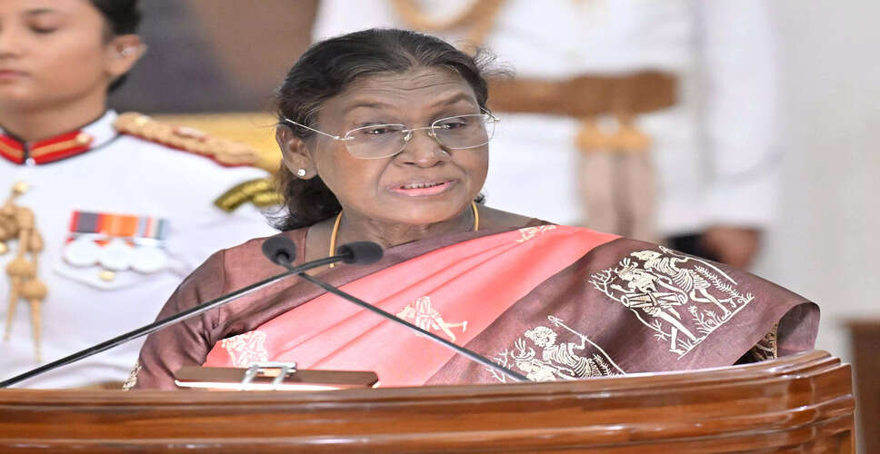 President Droupadi Murmu Encourages Students to Contribute to Nation-Building