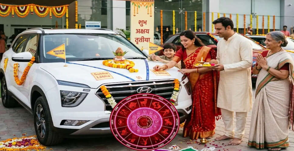 Choosing the Right Vehicle Color for Akshaya Tritiya: A Guide Based on Zodiac Signs