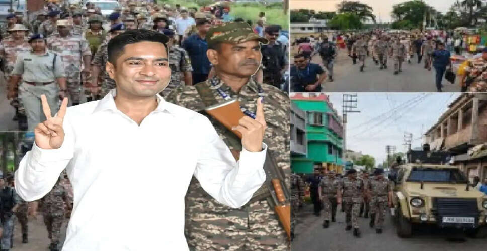 Intense Security Measures Mark Voting in Diamond Harbour, West Bengal