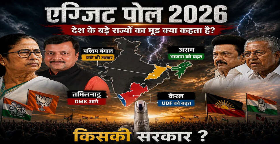 Exit Polls Heat Up Political Climate in West Bengal and Kerala