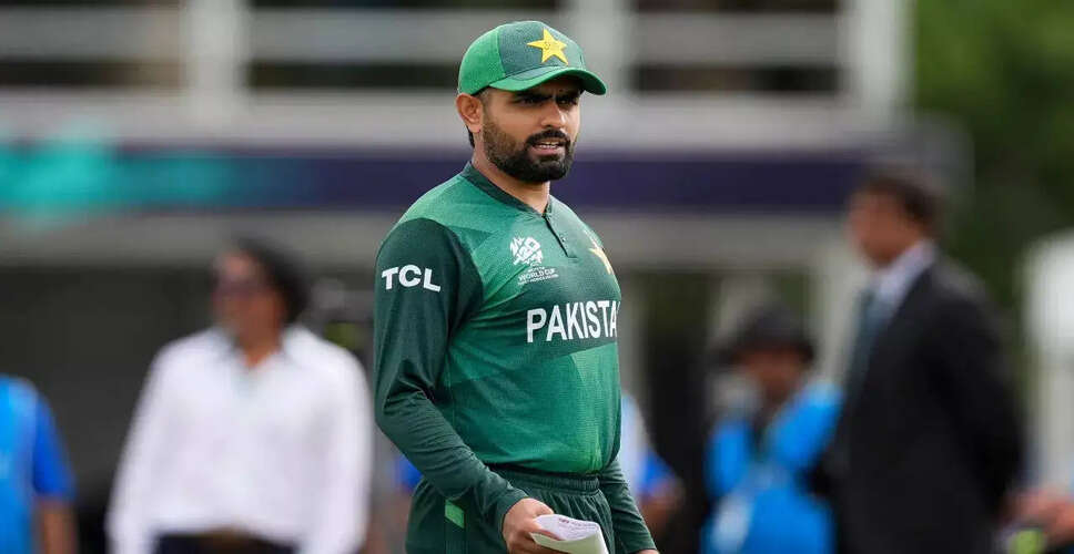 Babar Azam Omitted from Pakistan's ODI Squad for Bangladesh Series
