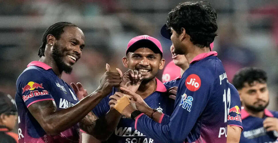 Rajasthan Royals Gear Up for IPL 2026 Qualifier 2 Against Gujarat Titans