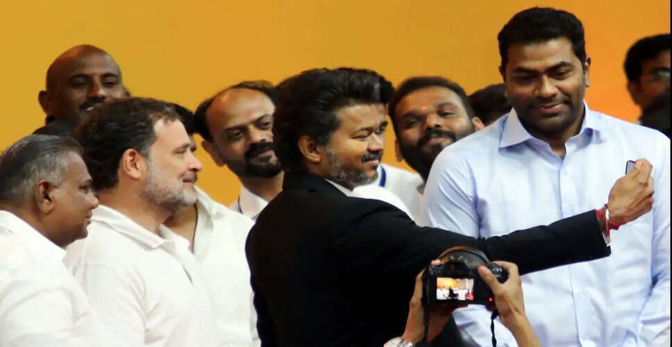 Tamil Nadu Chief Minister Vijay Resigns from Tiruchirappalli East Seat to Retain Perambur