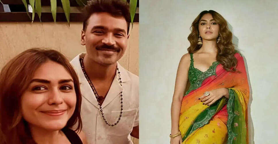 Mrunal Thakur Clarifies Dhanush's Attendance at Her Film Premiere Amid Dating Rumors