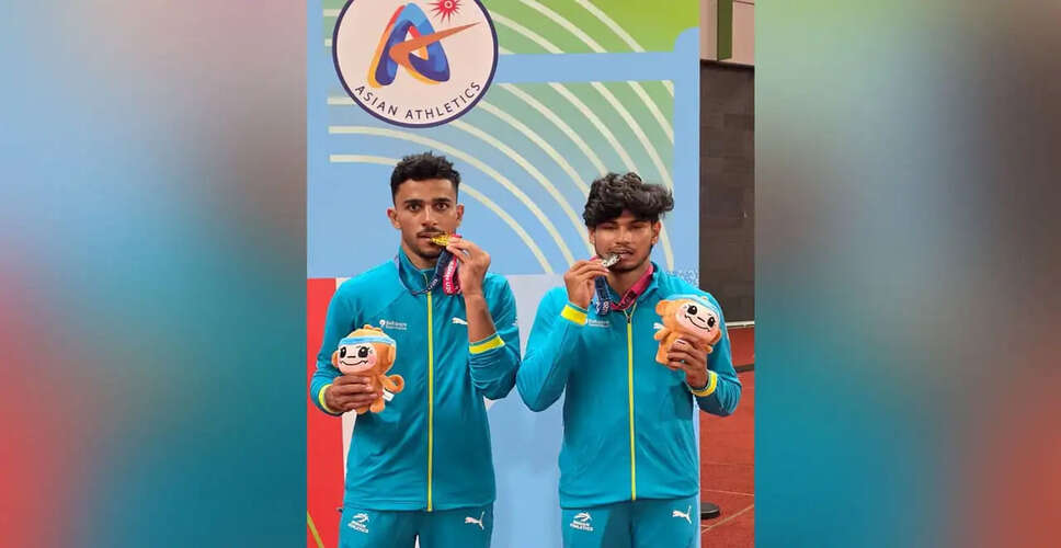 Indian Athletes Shine at Asian U20 Championships with Three Golds