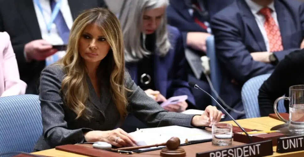 Melania Trump Chairs UN Security Council Meeting Amid Ongoing Conflict
