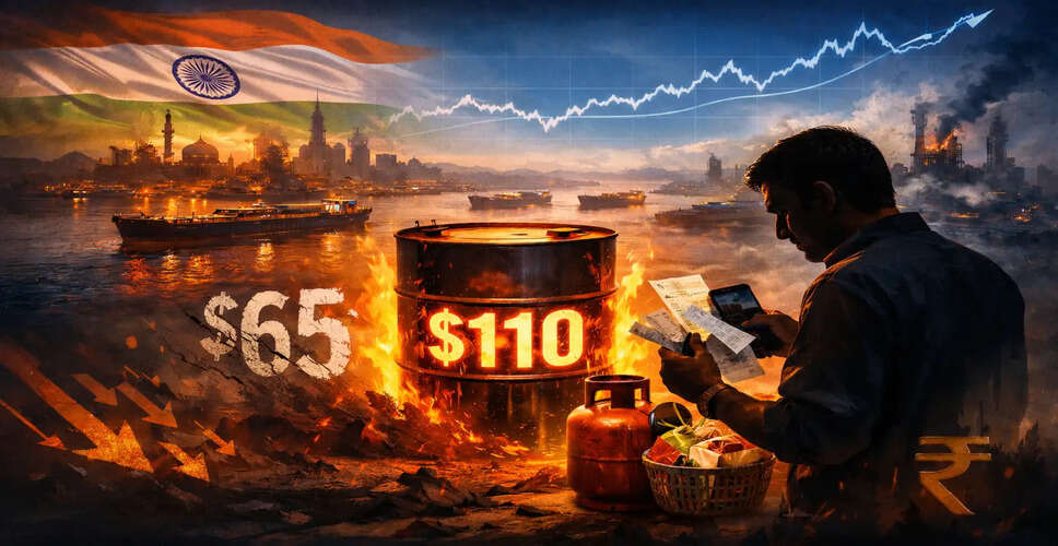 Impact of Rising Crude Oil Prices on Global Markets and India's Economy