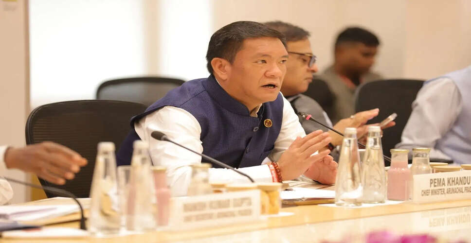 Arunachal Pradesh CM Advocates for Enhanced Developmental Support
