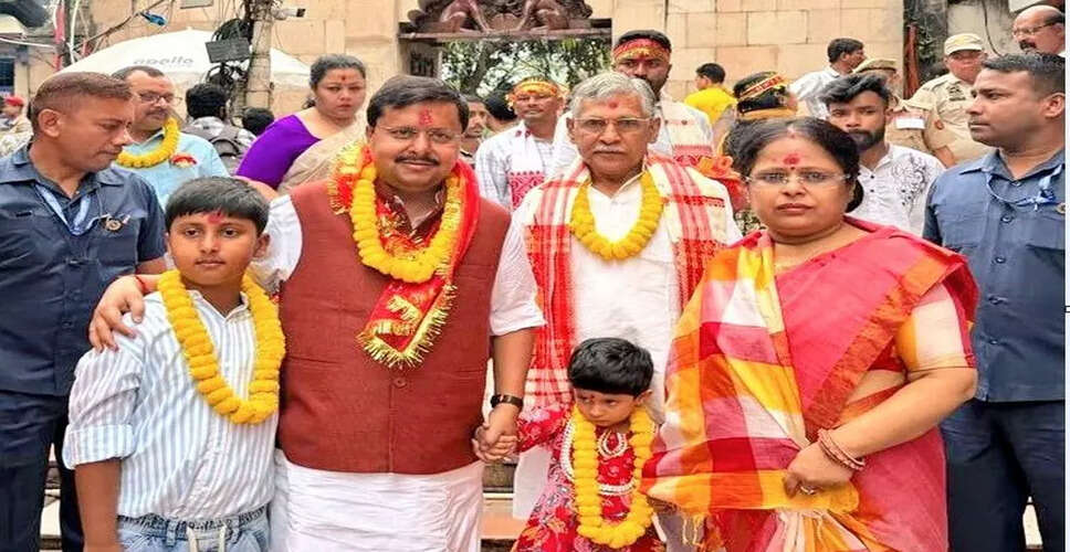 NDA Leaders Seek Blessings at Kamakhya Temple Ahead of Assam Government Swearing-In