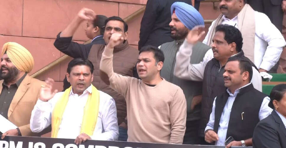 Opposition Protests Lead to Suspension of Eight MPs in Lok Sabha