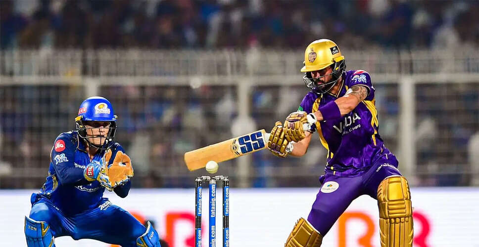 KKR Secures Crucial Victory Over MI in IPL 2026 Showdown