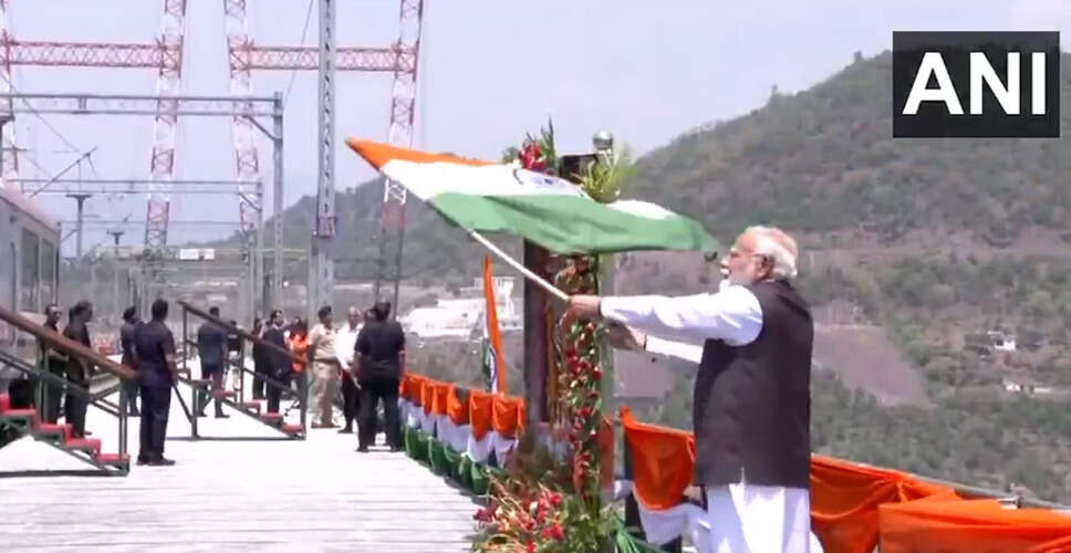 Prime Minister Modi Inaugurates World's Tallest Railway Bridge in Jammu and Kashmir