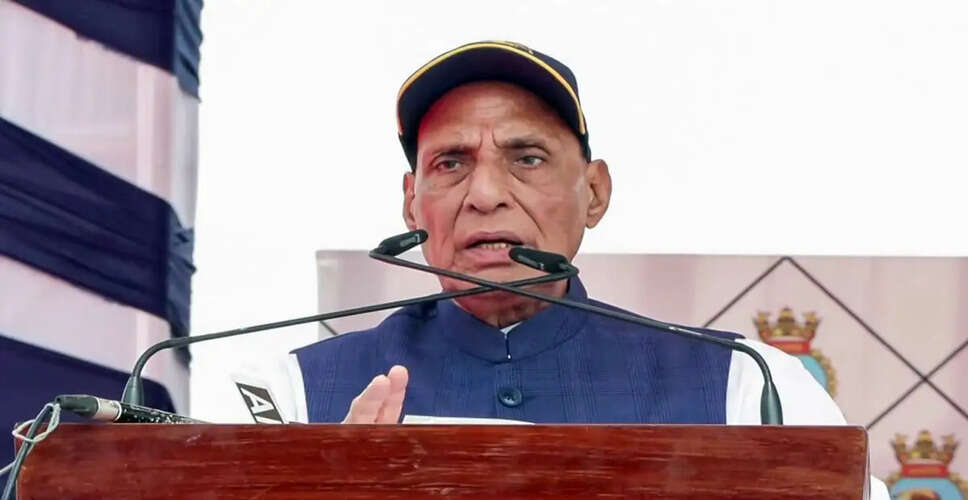 Rajnath Singh Reiterates NDA's Commitment to Eradicate Goons in West Bengal Ahead of Elections