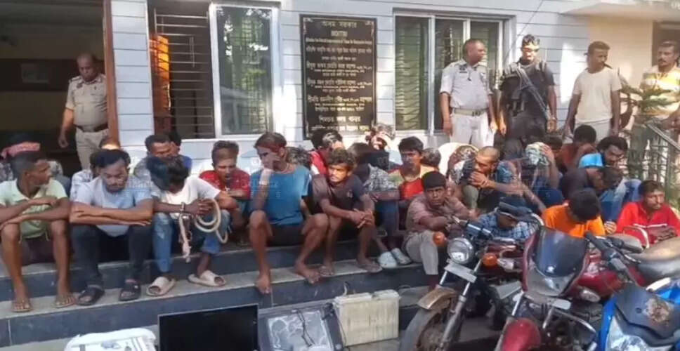 Cachar Police Arrest 38 Individuals Linked to Burglary and Theft in Silchar