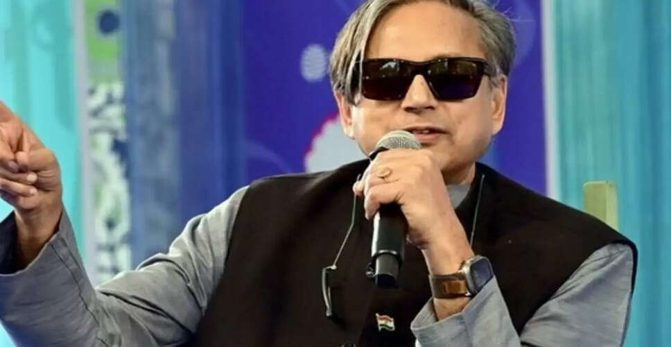 Shashi Tharoor Leads All-Party Delegation to Combat Terrorism