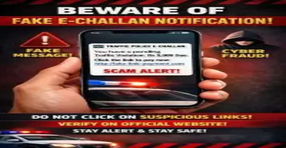 Beware of Cyber Fraud: Fake E-Challans Target Vehicle Owners in Bhubaneswar